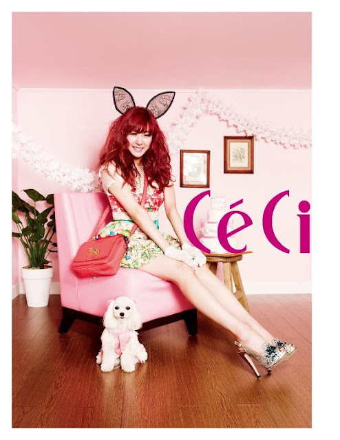Snsd’s Tiffany Is Pretty In Pink For Ceci Magazine Seoulbeats
